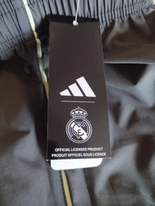 Chándal Real Madrid Adidas Gris y Amarillo
