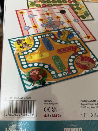 Compendio di Giochi da Tavolo Disney Classics 4+