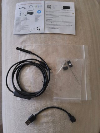 Endoscopio USB C 3 en 1 para inspección