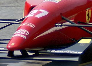 Stampa Ferrari F1 1992 Alesi Imola 21x29