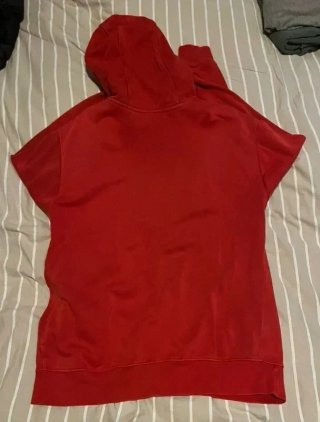 Sudadera Nike con capucha Roja Talla L