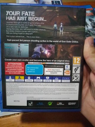 PS4 Sword Art Online: Fatal Bullet