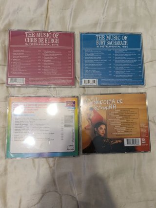 Lote CDs Música, Juegos y Documentales