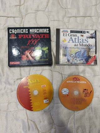 Lote CDs Música, Juegos y Documentales