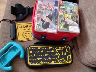 Nintendo Switch azul y rojo.precio negociable