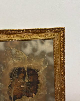 Quadro Astratto Materico Antico