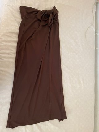 Falda larga Zara
