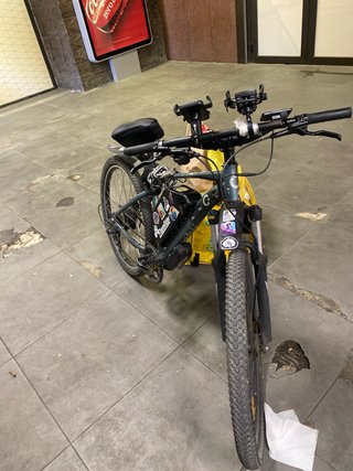 Bicicleta eléctrica con batería Chamryder