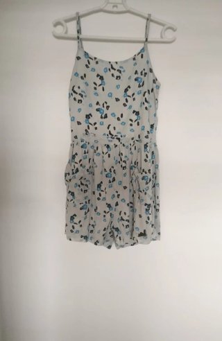 Vestido pantalón corto floral