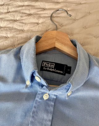 Camisa Polo Ralph Lauren Oxford azul – Talla S