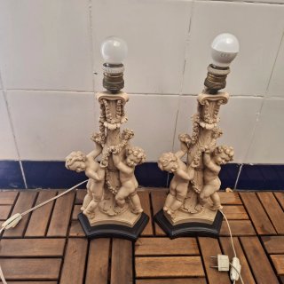 Lámparas de mesa ángeles (2 unidades)