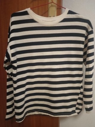 Blusa de rayas chica,talla 11-12