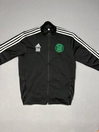 Chaqueta Adidas Celtic negra chándal talla M