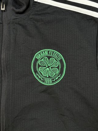 Chaqueta Adidas Celtic negra chándal talla M
