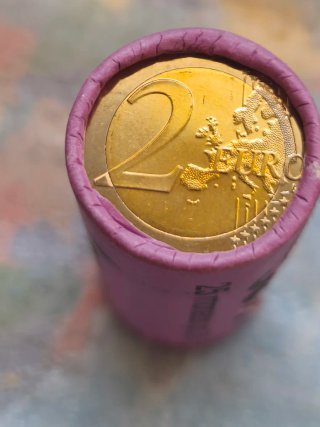 Rollo monedas de 2€ Lituania 2024 Jardines