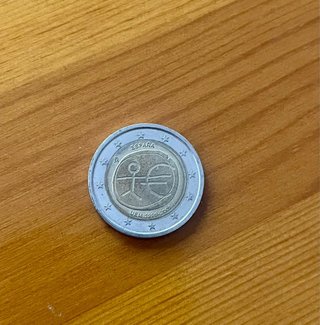 Moneda 2 euros España Monigote