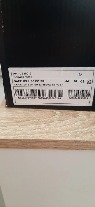 Botas U-Power Negras