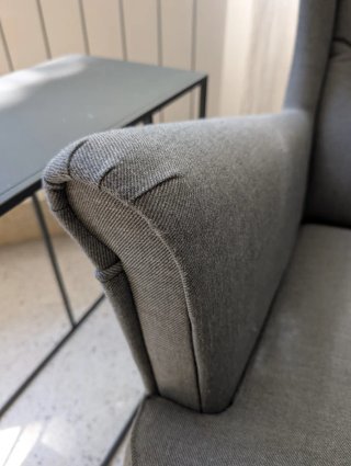 Sillón butaca gris Ikea STRANDMON
