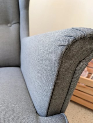 Sillón butaca gris Ikea STRANDMON