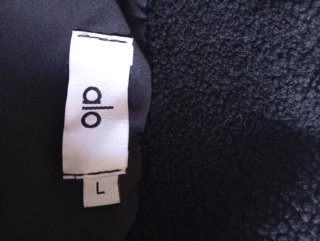 Chaqueta Alo Negra Mujer