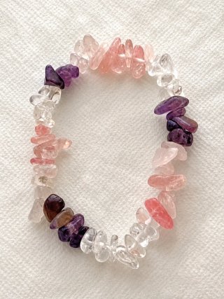 Pulsera artesanal piedras