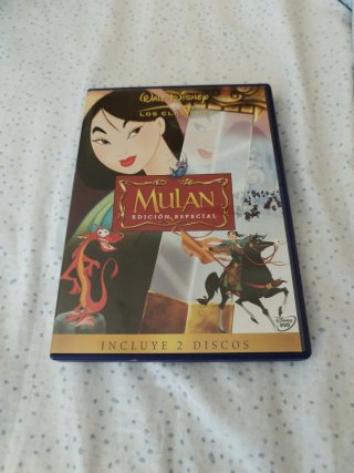 DVD Mulan Edición Especial Disney