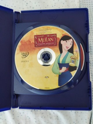 DVD Mulan Edición Especial Disney