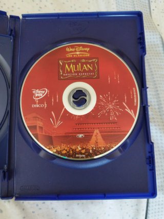 DVD Mulan Edición Especial Disney