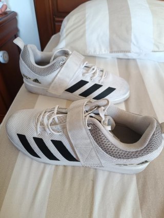 Zapatillas Adidas Powerlift Blancas Talla 44
