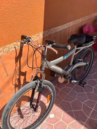 Bicicleta Eléctrica Plata