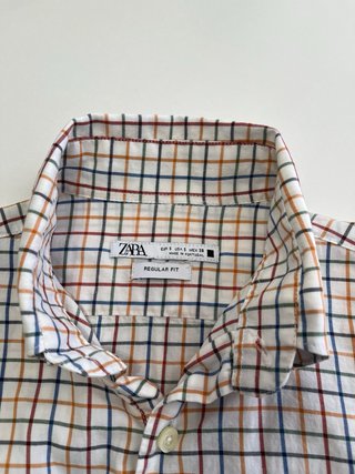 Camisa hombre talla S 100% algodón