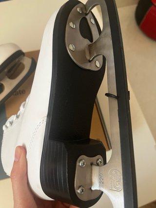 Pattini da ghiaccio Roces per bambini bianchi
