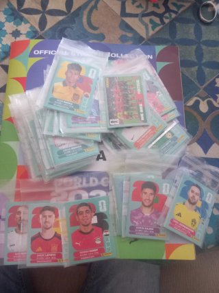 Cambio por coca-cola Cromos fútbol Mundial 2026-2