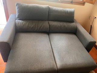 Sofá IKEA 2 plazas tela azul