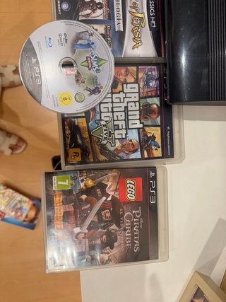 Consola PS3 Sony + 9 Juegos