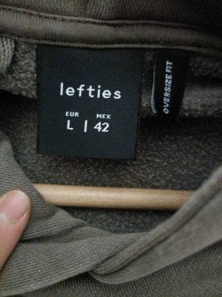 Sudadera marrón Lefties