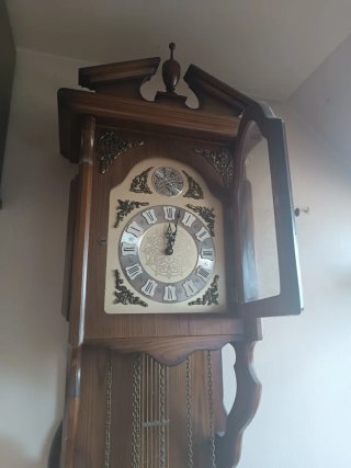 Reloj de Pared Antiguo Madera