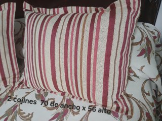 Conjunto Colcha, Cojines y Cortinas