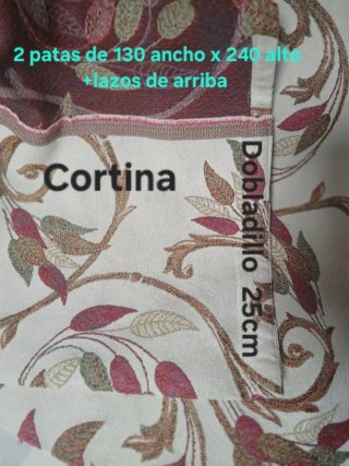 Conjunto Colcha, Cojines y Cortinas