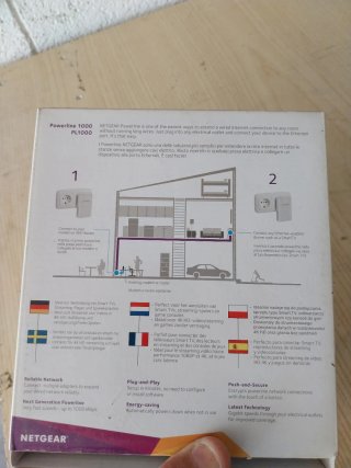 Adattatore Netgear Powerline 1000 Mbps