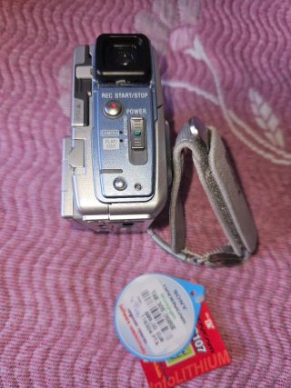 Videocámara Sony Handycam Plata