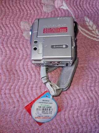 Videocámara Sony Handycam Plata
