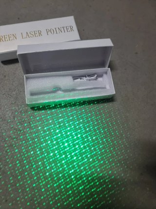 Puntero Verde Caja