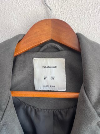 Cazadora tipo ante estilo biker de Pull&Bear