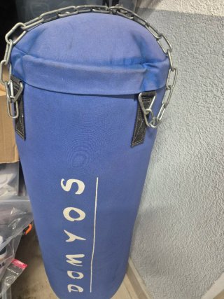 Saco Boxeo Domyos Azul 90cm