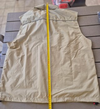 Gilet WPM RACE beige multitasche