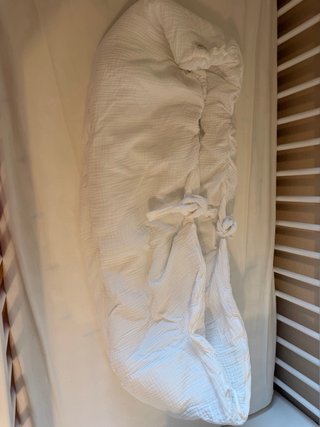 Funda cubrecapazo bambula blanca bugaboo