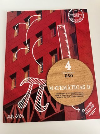 Matemáticas B. 4o de ESO