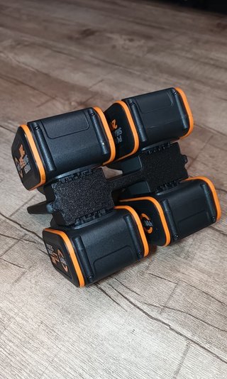 Soporte Porta 4 Baterías Worx 20V