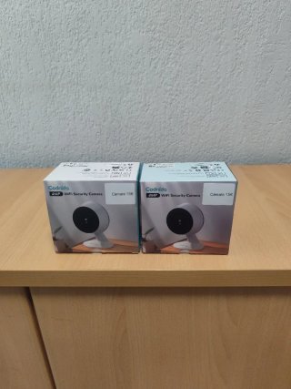 2 Cámaras de Seguridad WiFi Codnida 4MP